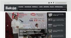 Desktop Screenshot of desdeelbalcon.com